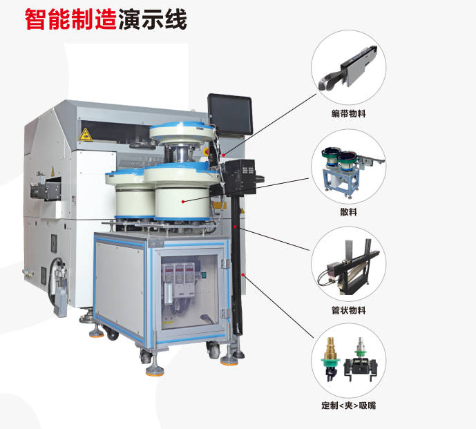 智能臥式高速自動插件機電子制造行業創新設備